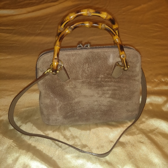 Gucci Bamboo Handbag 👜 with strap - Picture 5 of 8